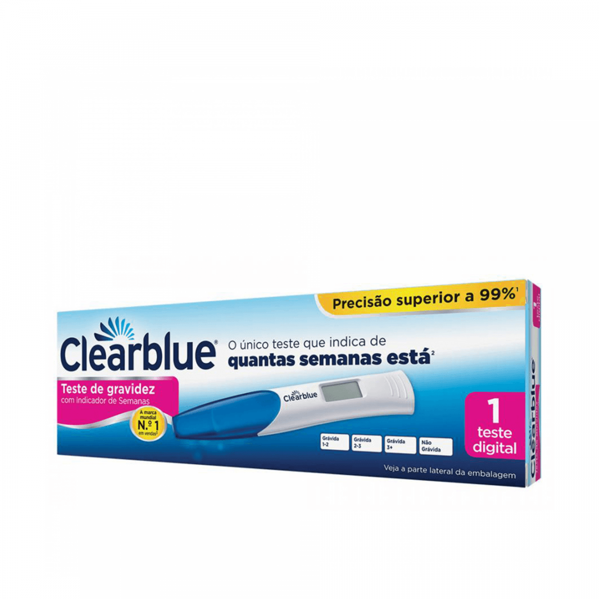 CLEARBLUE DIGITAL TESTE GRAVIDEZ COM INDICADOR DE SEMANAS | WOWFARMA