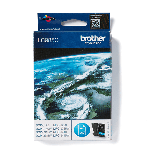 CARTUCHO BROTHER CYAN LC985CBP
