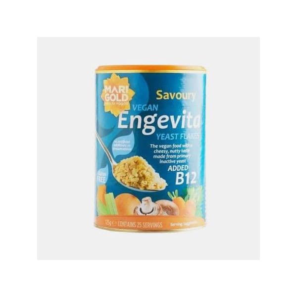 Marigold Flocos De Levedura Nutricional Com B12 125g