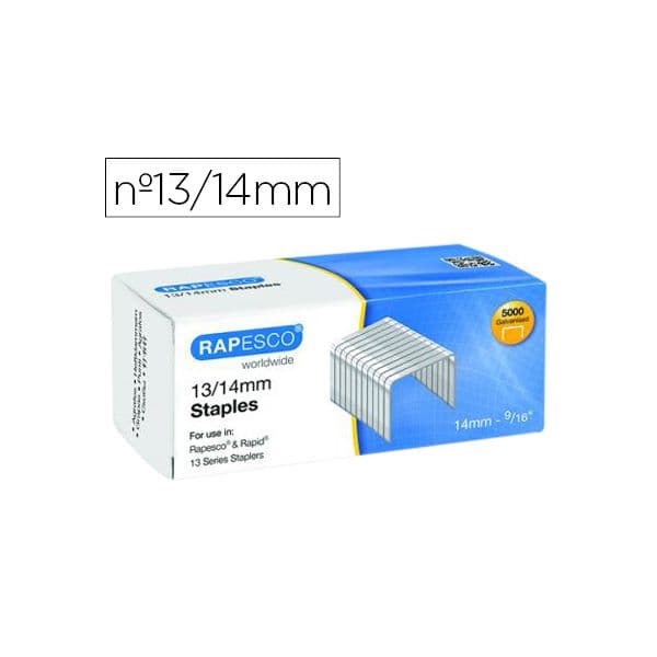 Rapesco Agrafos Galvanizados 13/14 5000 un. - OFF155364CE