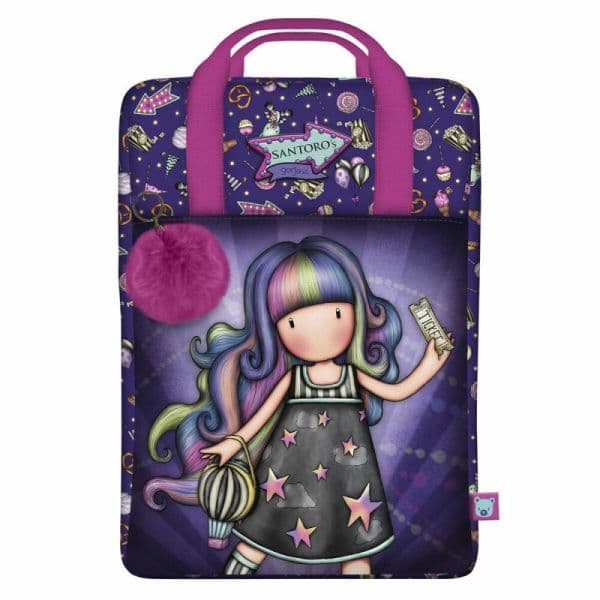 Safta Mochila Escolar Gorjuss Up and away Roxo (25 x 36 x 10 cm)