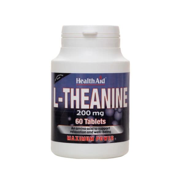 Health Aid L-Teanina 200mg 60 Comprimidos
