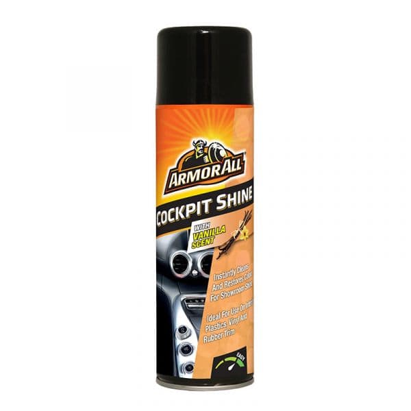 Armorall Spray Cockpit Baunilha 500ml Armor All - AA86500