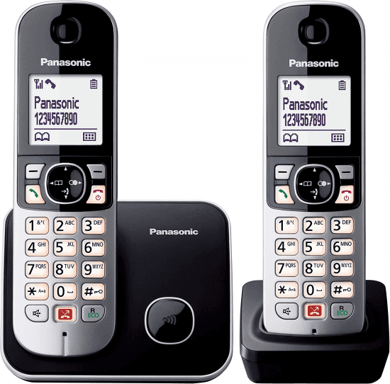 TELEFONE PANASONIC KX-TG6852 PRETO