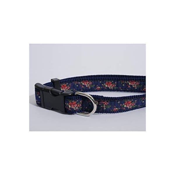 Rosewood Coleira Floral L