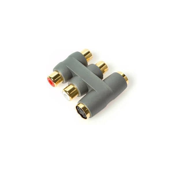 Techlink Adaptador S-video e Rca Cinzento