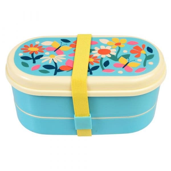 Rex London Lancheira 2 Divisoes Com Talher Flores