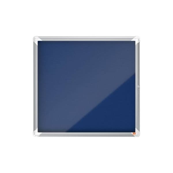 Nobo Suporte para Avisos Vitrine com Chave 6XA4 Porta 1 Folha (azul Feltro Magnético: Não)