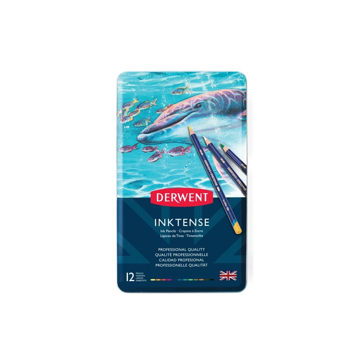 Derwent Lápis Inktense 12 Unidades
