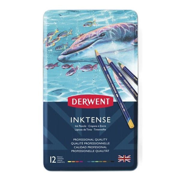 Derwent Lápis Inktense 12 Unidades