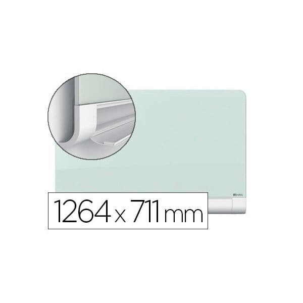 Nobo Quadro Branco Vidro Magnético 1260X711mm - 247989