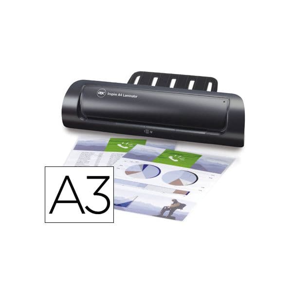 Gbc Plastificadora Inspire+ A3 Preto - 4402076EU