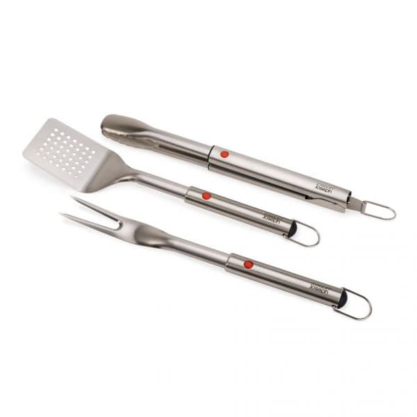 Joseph Joseph Conjunto Utensílios GrillOut 3 Peças Preto