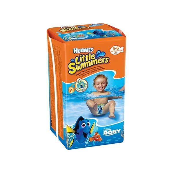 Huggies Fraldas Little Swimmwers T5-6 11 Un