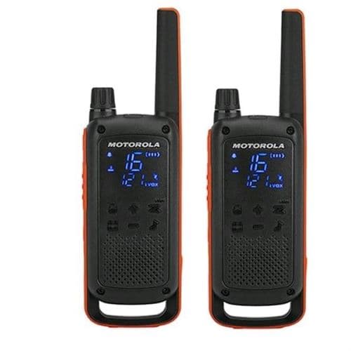 Motorola TLKR T82 Pack 2 Walkie Talkie