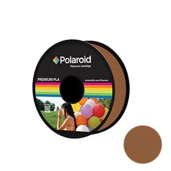 Filamento Polaroid Universal PLA 1.75mm 1Kg Castanho