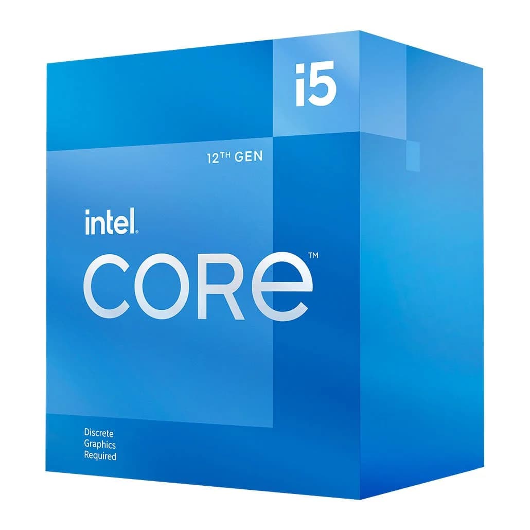 Intel Core i5-12400F 6-Core 2.5GHz c/ Turbo 4.4GHz 18MB Skt1700 - BX8071512400F