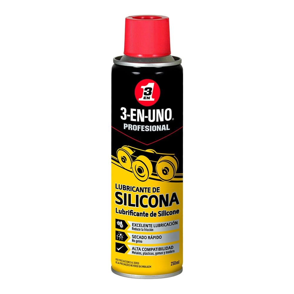 WD-40 3-EN-UNO Lubrificante de Silicone 250ml - 34468