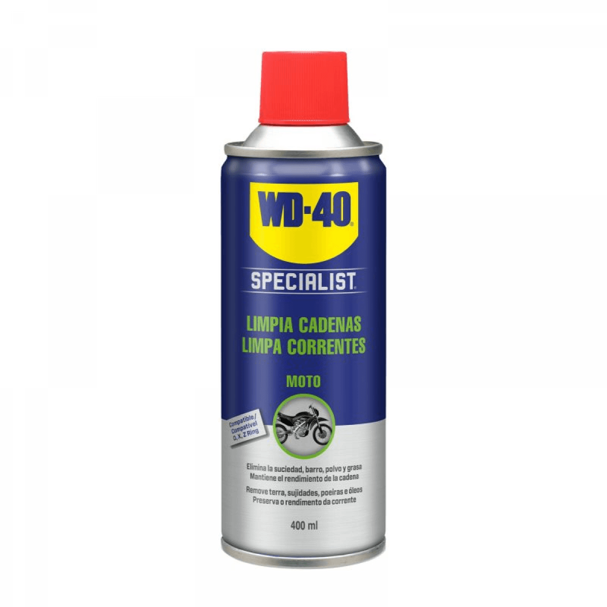 WD-40 Limpa Correntes Specialist Motorbike 400ml 34138