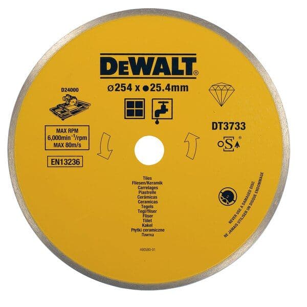 Dewalt Disco de Corte de Diamante Profissional 250mm - DT3733-XJ