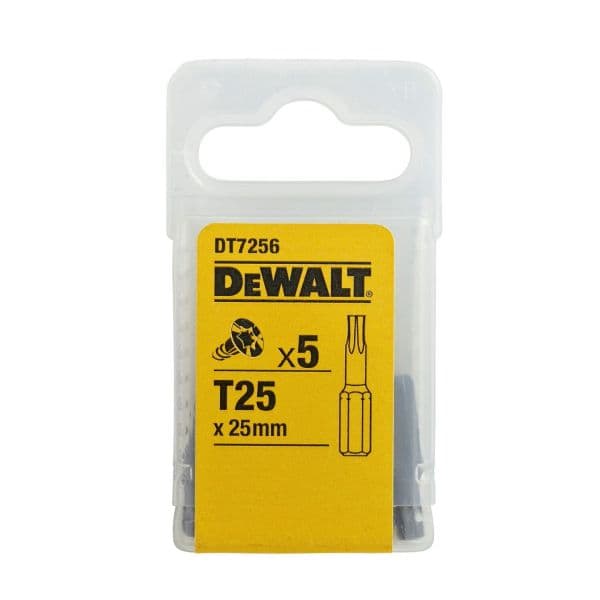 DEWALT Bits Torx T25x25mm 5PÇ - DT7256-QZ