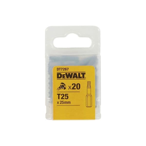 DEWALT Bits Torx T25x25mm 20PÇ - DT7267-QZ