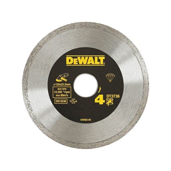 Dewalt Disco de Corte Diamante Bordo Contínuo 125mm - DT3736-XJ