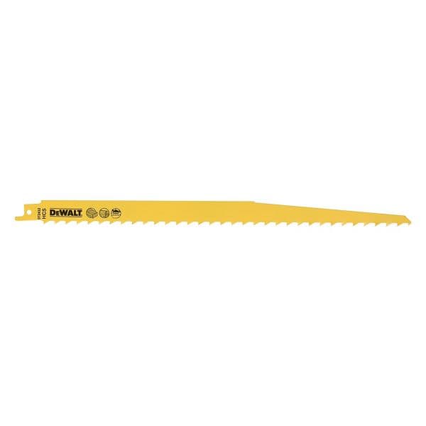 DeWALT Lâminas de Serra Sabre HCS para Madeira DT2432-QZ 305" 5 Peças