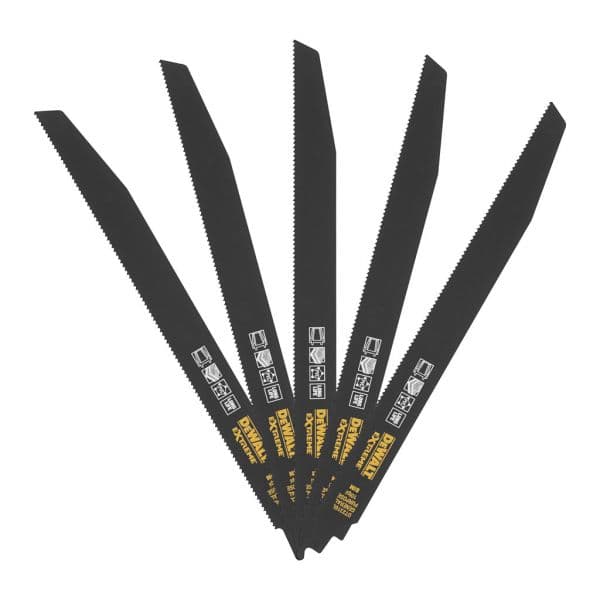 DeWALT Conjunto 5 Lâminas Serra Sabre - DT2316L-QZ