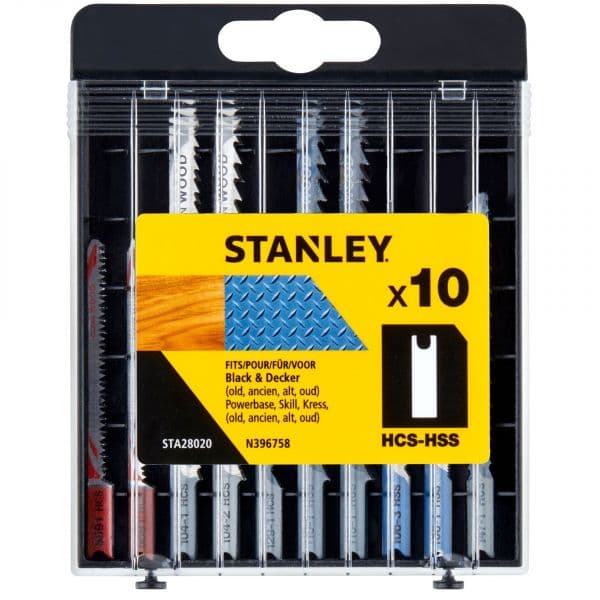 Stanley Cassete De 10 Folhas de Serra Hcs/hss - Sta28020-xj