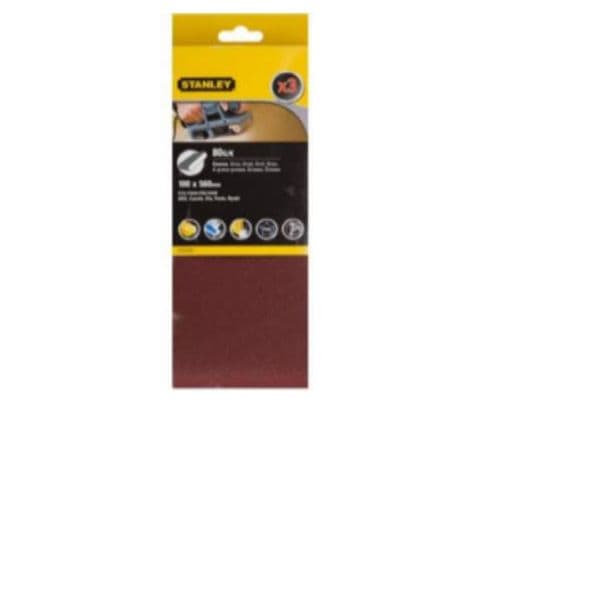 Stanley Bandas de Lixa STA33251-XJ 100 x 560 mm Grão 80