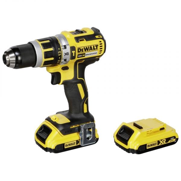 DeWalt DCD795D2-QW 18V 2x 2,0 Ah Compact drill in TStak Box - DCD795D2-QW