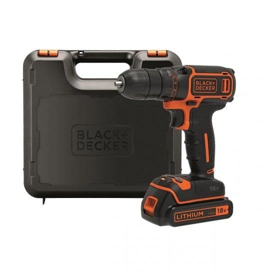 Black+Decker Aparafusadora 18v 1,5ah - EDM84407