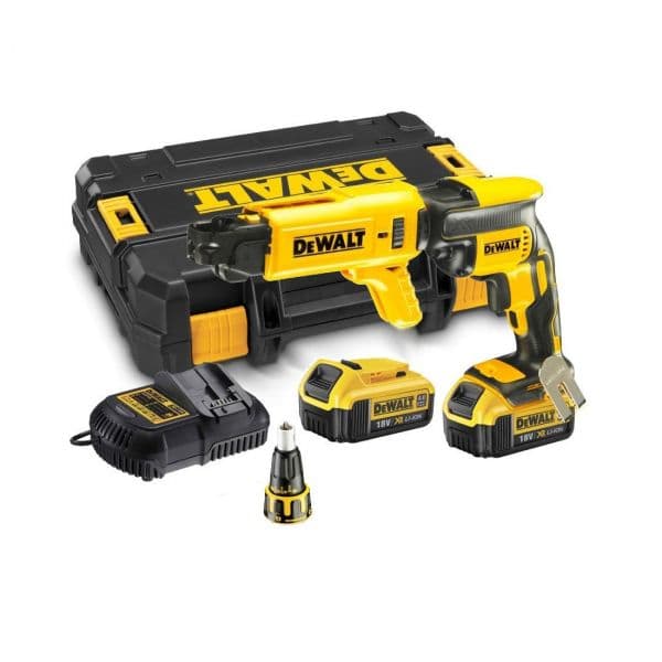 DeWALT Aparafusadora Painel Gesso sem Escovas Xr 18V - DCF620M2K-QW