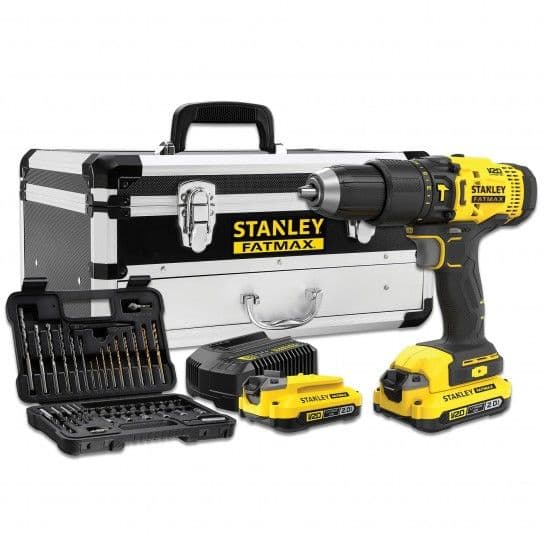Stanley Kit Berbequim com Percussão V20 + 50 Acessórios - SFMCD711D2F-QW