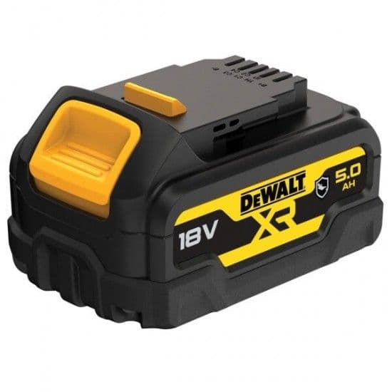 DeWALT Bateria Compacta XR 18V 5.0Ah Negra com Proteção de Carcaça DCB184G-XJ