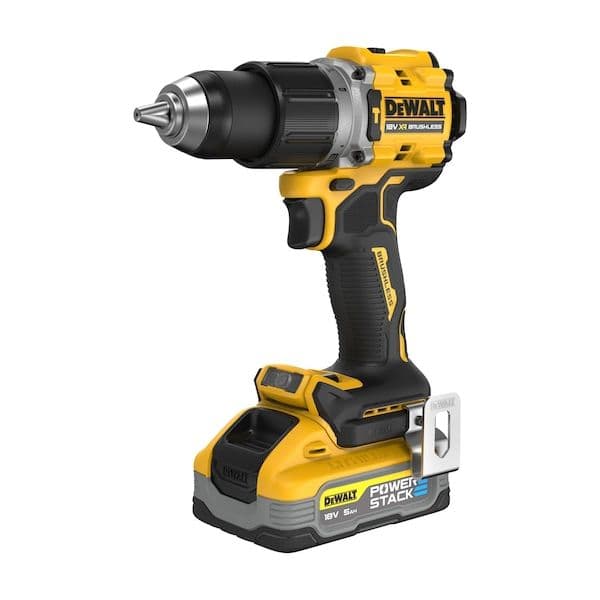 DeWALT Aparafusadora Berbequim de Percussão XR 18V 2x5.0Ah PowerStack Li-Ion 90Nm DCD805H2T-QW