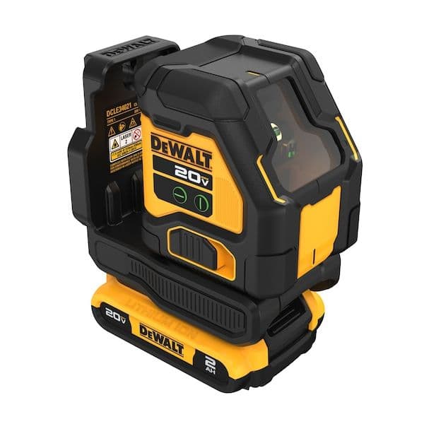 DeWALT Nível Laser XR Autonivelante Verde 2 Linhas 18V com bateria 18V Li-Ion 2Ah