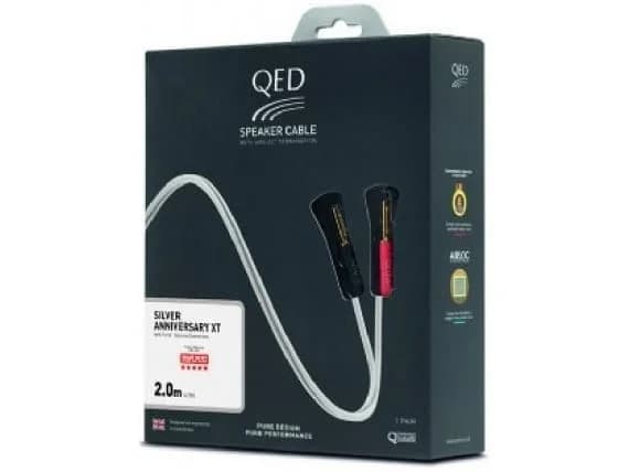 QED Blister Cabo Colunas 2x 2mt QE1430 Silver Anniversary XT