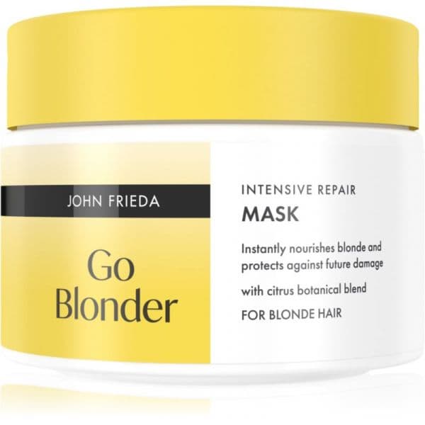 John Frieda Go Blonder Máscara de Regeneração Intensiva para Cabelo Loiro e Grisalho 250ml