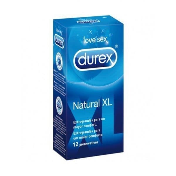 Durex Preservativos Natural XL 12 Unidades