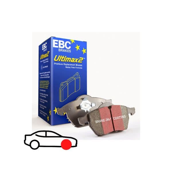 EBC Ultimax Pastilhas Frente DP1992 - EBC.DP1992