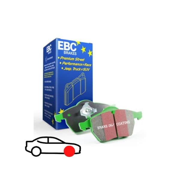 EBC Greenstuff™ Pastilhas de Travão DP21614 - EBC.DP21614