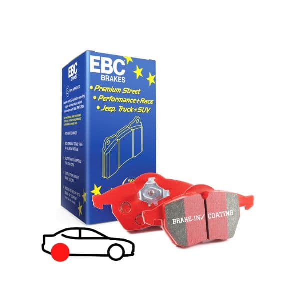 EBC Pastilhas de Freio de Cerâmica Redstuff DP31293C - EBC.DP31293C
