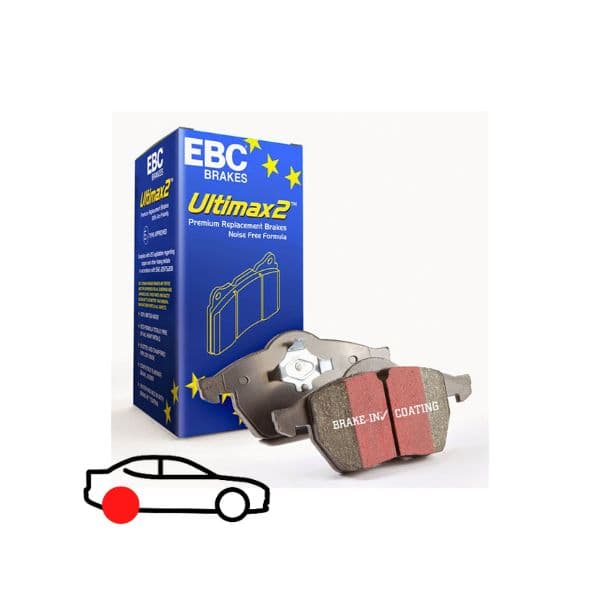 EBC Ultimax Pastilhas Traseira DPX2066 - EBC.DPX2066