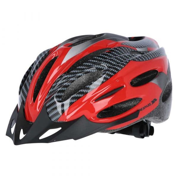 Trespass Crankster Mtb Helmet Vermelho,Cinzento S-M