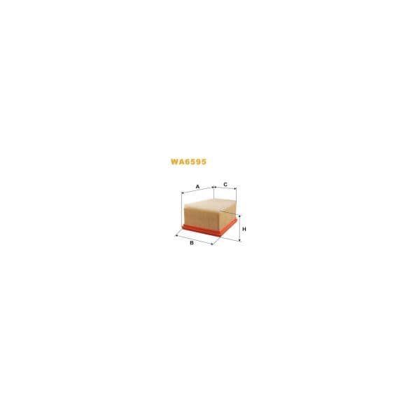 Wix Filters WA6595 - Filtro de ar - 5050026342276