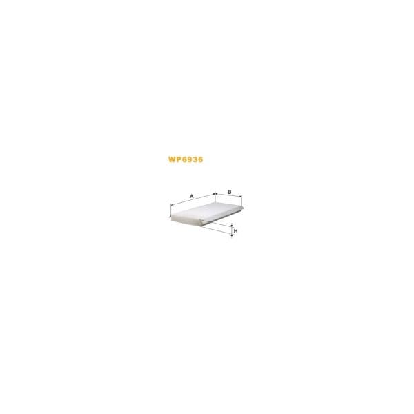 Wix Filters WP6936 - Filtro, ar do habitáculo - 5050026342641