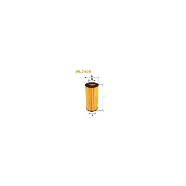 Wix Filters WL7406 - Filtro de óleo - 5050026346755