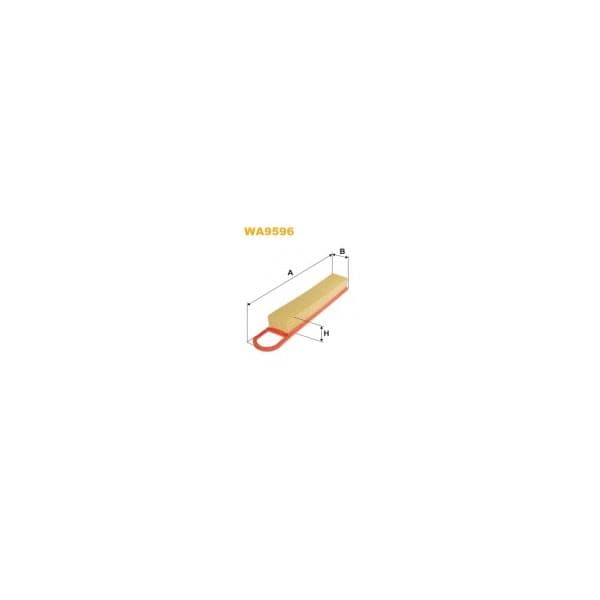 Wix Filters WA9596 - Filtro de ar - 5050026352008